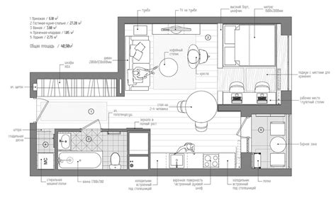 studio-apartment-floor-plan | Interior Design Ideas