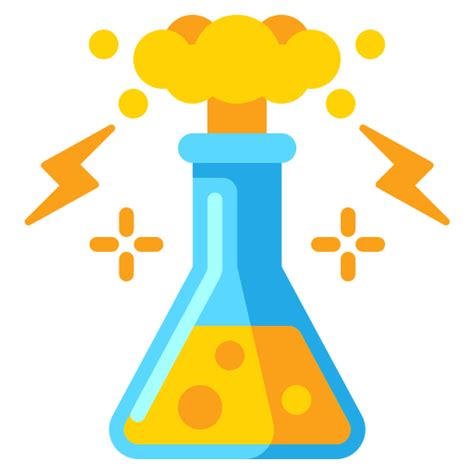 Chemical reaction Flaticons Flat icon