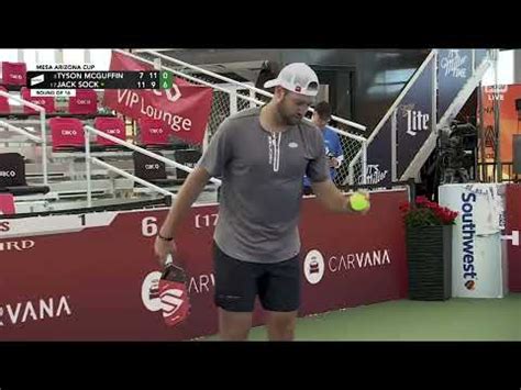 Jack Sock BEATS WORLD #3 Pickleball Player Tyson McGuffin! HIGHLIGHTS ...