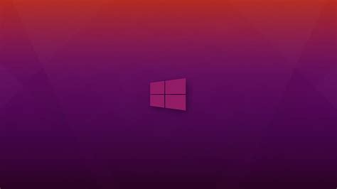 HD wallpaper: Windows 10, purple background, pink, logo | Wallpaper Flare