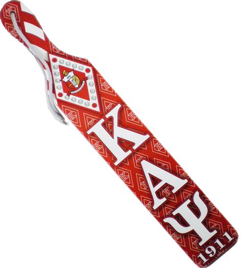 Kappa Alpha Psi Printed Crest Pattern Background Wood Paddle [Red - 22" x 3.5" x 3/4"] - Walmart ...