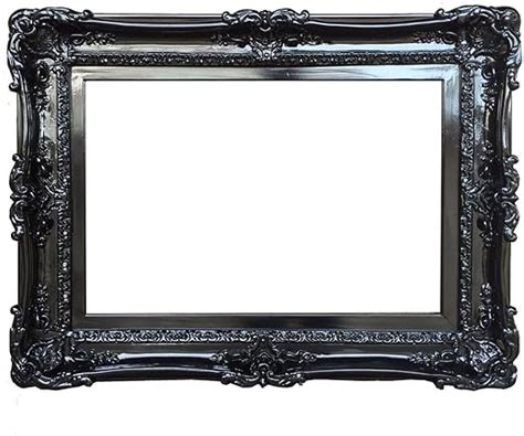 black picture frames