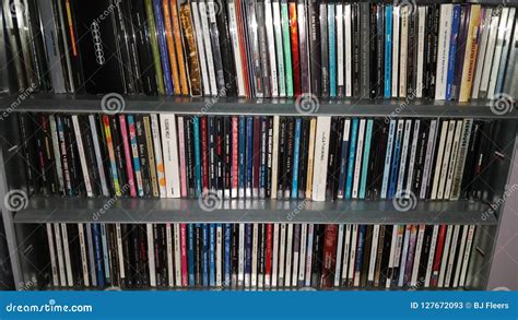 Various Compact Disc Collection Editorial Stock Photo - Image of ...