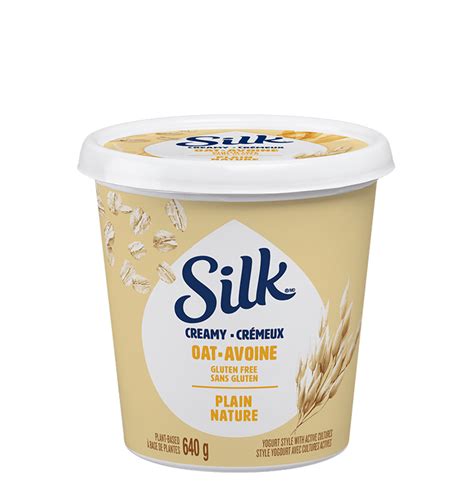 Silk + Plain Oat Yogurt Style