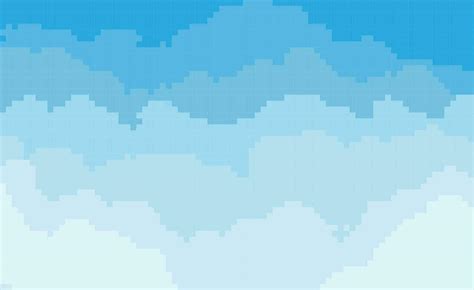 blue sky background in pixel art style 23330830 Vector Art at Vecteezy