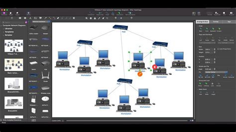 Network Topology Diagram With Explanation