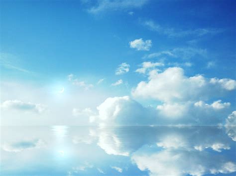 Download Sky Cloud Sun Reflection Water Fantasy Landscape Fantasy ...