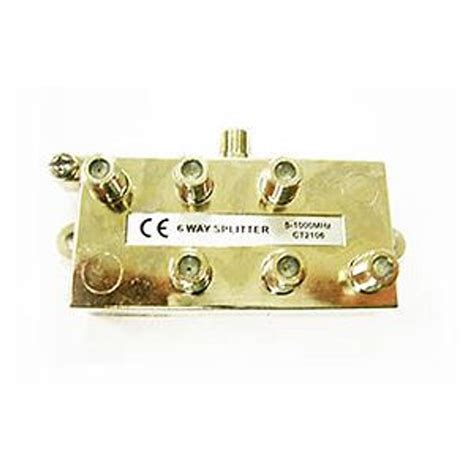 6-Way Coax Splitter, 1 GHz | Allen Tel Products, Inc.