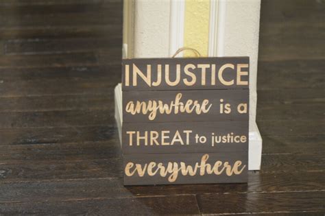 Injustice Anywhere// MLK Quote // Martin Luther King Jr Quote | Etsy