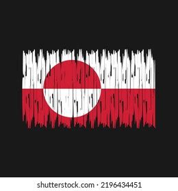 Greenland Flag Brush Vector Illustration Stock Vector (Royalty Free) 2249274647 | Shutterstock