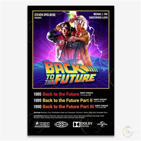 Back To The Future Trilogy | Opi J Creative