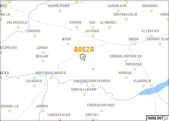 Baeza (Spain) map - nona.net