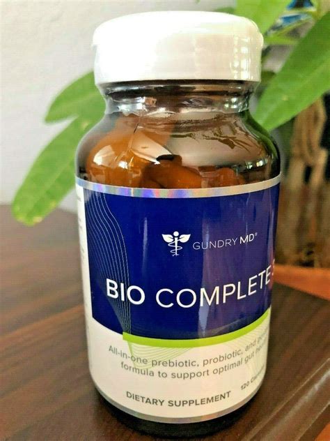 Bio Complete 3 - Gundry MD - Prebiotic, Probiotic, Postbiotic for Total Gut Health- Buy Online ...