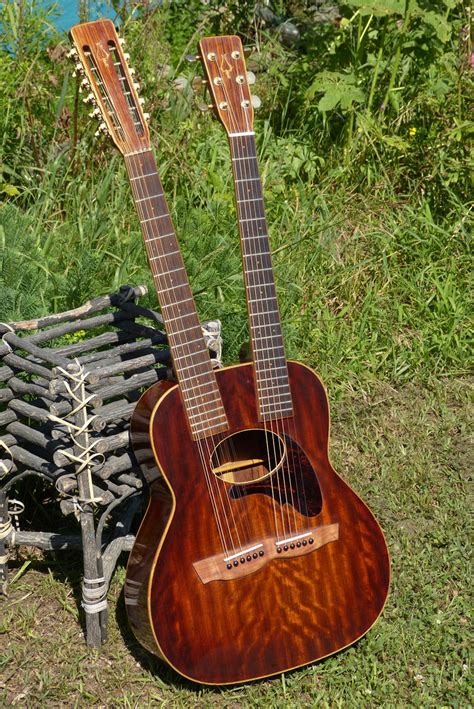 1981 Daion Double-Neck Acoustic Guitar