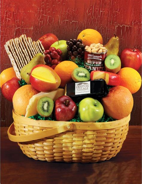 Awesome Fruit Basket | Gourmet food gift basket, Gourmet gift baskets ...