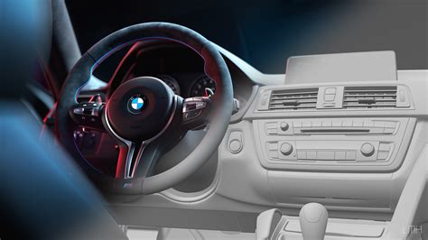 BMW M4 interior | CGI on Behance