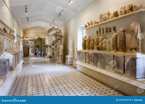 Epidaurus Archaeological Museum, Greece Editorial Image - Image of monument, destination: 101379715