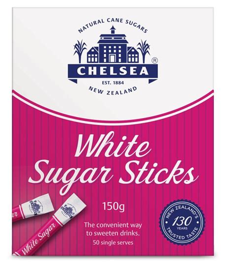 Chelsea Sugar White 3g Sachets Box 50