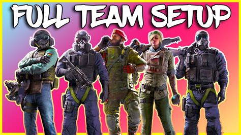 FULL Team Setup | Club House CCTV & Cash | Rainbow Six Siege Guide - YouTube