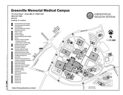 Campus Map - Greenville Hospital System