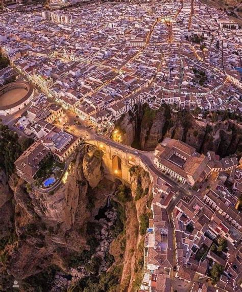 Puente Nuevo Bridge. Ronda, Spain. : r/interestingasfuck