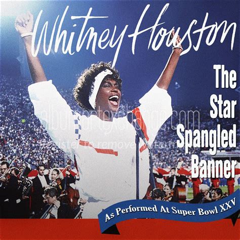 Album Art Exchange - The Star Spangled Banner (from Super Bowl XXV) (Single) by Whitney Houston ...
