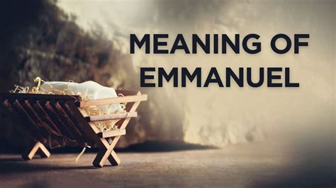 Emmanuel Meaning: Bible Definition, Interpretation, and What it Means for us today | Christian Pure