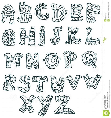 Funny Alphabet | Cartoon font, Lettering alphabet, Graffiti lettering fonts