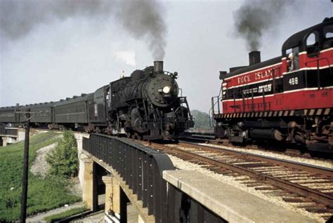 Rock Island steam and diesel suburban trains | Classic Trains Magazine