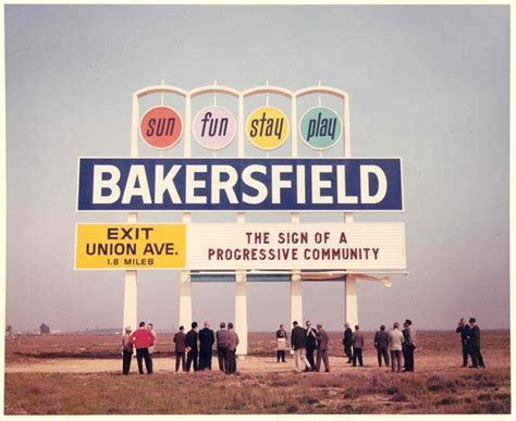 Old Bakersfield sign. | California sign, Bakersfield california ...