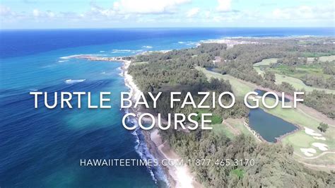 Turtle Bay Fazio Golf Course Hawaii Tee Times - YouTube