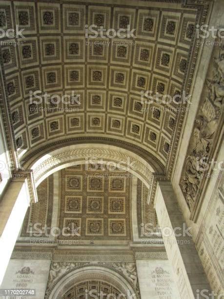 Arc De Triomphe Inside Stock Photo - Download Image Now - Arc de ...