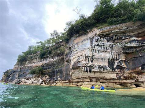 Water and Color: Pictured Rocks Kayak Tour — The Playful Pilgrim