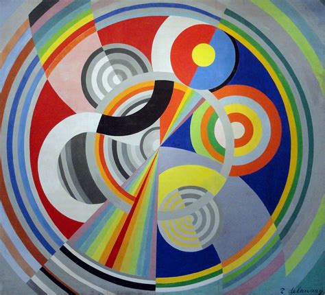 Robert_Delaunay_Rythme_n°1 | Sonia delaunay, Robert delaunay, Abstract