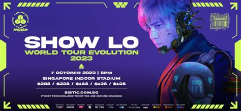 Event: Show Lo World Tour Evolution 2023 | Honeycombers Singapore