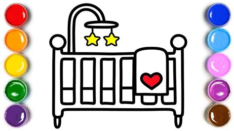 Baby Crib Drawing | Free download on ClipArtMag