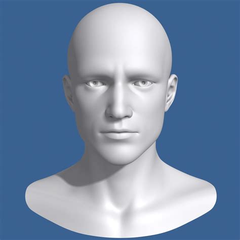 male head 3d model