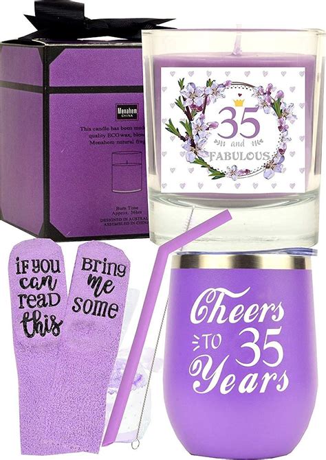 Buy 35th Birthday Gifts for Women, 35th Birthday, 35th Birthday Tumbler, 35th Birthday ...
