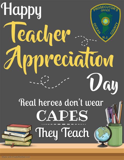 Happy Teacher Appreciation Day! - TomsRiver.org