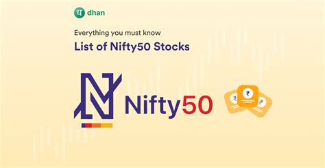 What is Nifty 50 Index - List of Nifty 50 Stocks in India | Dhan Blog