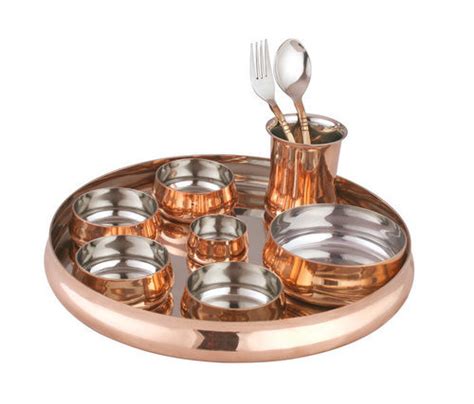 Thali Set {Copper/Steel} - Thali Set {Copper/Steel} Exporter ...