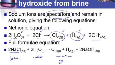 IC#15 Electrolysis of sodium chloride solution - YouTube