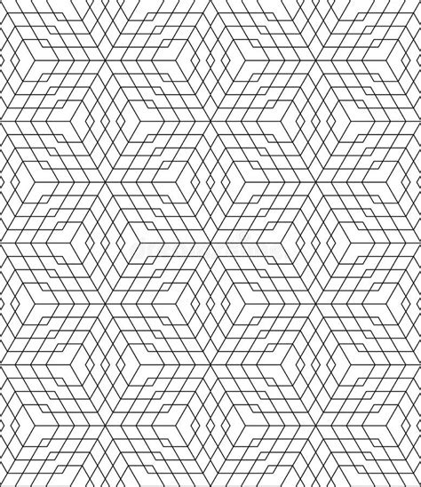 Black And White Grid Pattern Stock Vector - Illustration of rendering, drawing: 22007446