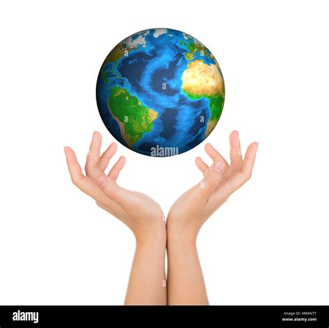 Hands with earth (Elements of this image furnished by NASA Stock Photo ...