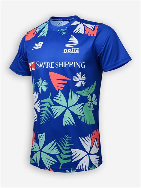 Fijian Drua 2023 Men's Warm Up Tee | Fijian Drua Rugby Shop