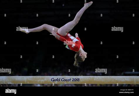 England's Alice Kinsella on the Balance Beam on her way to getting a ...