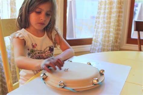 Tambourine | Craft activities for kids, Tambourine, Arts and crafts projects