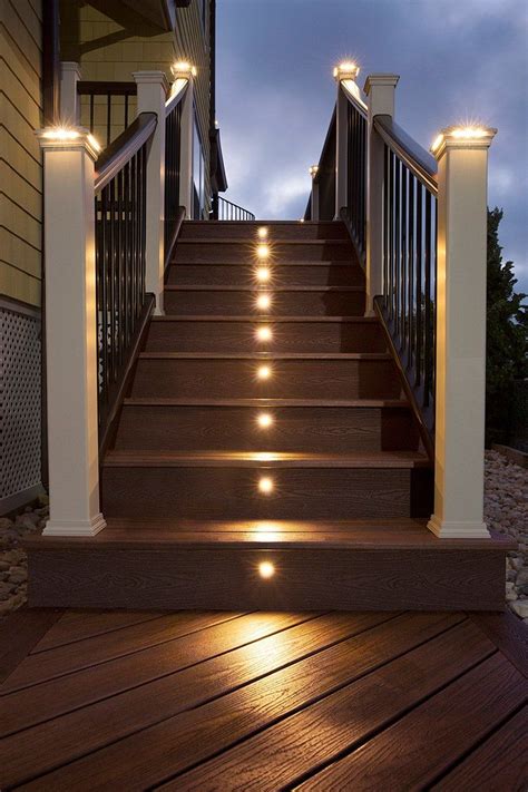 Lighting the Way to a Deck of Distinction in 2021 | Step lighting outdoor, Deck step lights ...