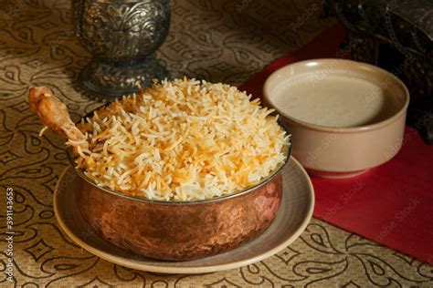 Chicken Biryani / Murgh Biryani Stock Photo | Adobe Stock