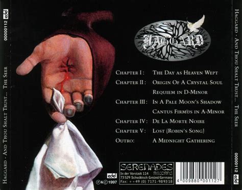 CARATULAS DE CD DE MUSICA: Haggard And Thou Shalt Trust The Seer (1997)